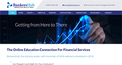 Desktop Screenshot of bankershub.com